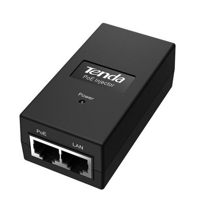 Poe injector 10/100 mbps tenda foto