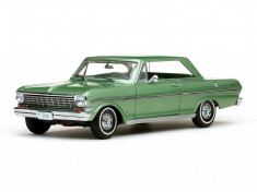 Macheta Auto Sun Star, 1963 Chevrolet Nova 1:18 - Verde foto