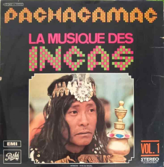 Disc vinil, LP. La Musique Des Incas-PACHACAMAC