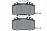 Set placute frana TEXTAR 2327102