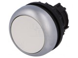 Comutator Push 22mm Alb