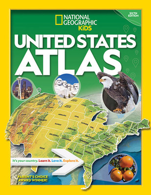 National Geographic Kids U.S. Atlas 2020, 6th Edition foto