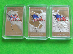 Statele Unite ale Americii, SUA (USA) - &amp;quot;Flags of America&amp;quot; set 3x1$ 2010 (173) foto