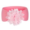 Bentita Copii Roz cu Floare, Lata, Textil - Accesorii Par Fetite, Gradinita, Ocazii Speciale