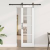 Ușa glisantă cu set de accesorii &quot;ORKDAL&quot; Alb 61x198.5 cm