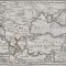 Harta a Ungariei si a Imperiului Otoman, tiparita originala din anul 1788