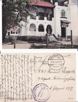 Baile Olanesti (Valcea)- cenzura militara WWI, Wk1 foto