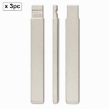Set 3 lame cheie auto 123# TOY51 pentru Toyota Corolla, Auris si Yaris
