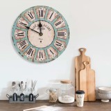 Cumpara ieftin Ceas de perete, multicolor, 30 cm, MDF