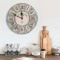 Ceas de perete, multicolor, 30 cm, MDF