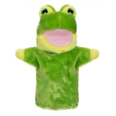 Figurină Plus Teatru de Păpuși, Broscuță, Verde, 28cm