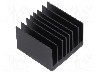 Radiator extrudat, aluminiu, 30mm x 30mm, neagra, Advanced Thermal Solutions - ATS-54300R-C1-R0