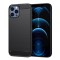 Husa pentru Apple iPhone 12 Pro Max, Techsuit, Carbon, Neagra