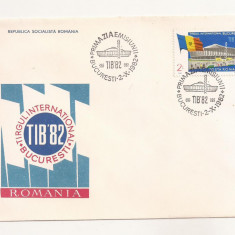 P1 Plic FDC-Prima zi a emisiunii - Targul International Bucuresti TIB 82,