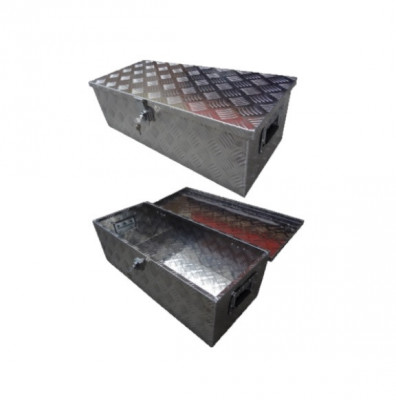 Cutie de scule aluminiu 77x35x25cm, cu blocare, manere, greutate 5.5kg AutoDrive ProParts foto