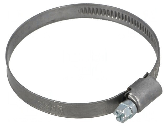 Colier de Str&acirc;ngere cu Şurub W: 9mm, Crimpare 50&divide;70mm D W2 - Accesoriu Industrial de &Icirc;mbinare