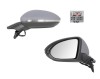 Oglinda usa exterioara VW Golf 7 (5k), 10.2012-, partea Stanga, reglare electrica; grunduit; incalzit; sticla asferica; geam cromat; rabatabil; cu Lu