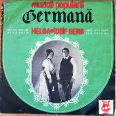 Disc Vinil 7# Muzica Populara Germana EPC 10.104