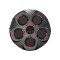 Aparat de box, Smart, cu muzica si lumina LED, incarcare usb, 40 x 40 cm, conectare bluetooth, robust