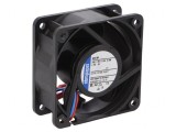Ventilator axial 24VDC 60x60x25mm 56m3/h 43dBA cu bilă