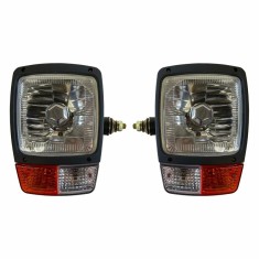 Far cu lumini semnalizare directie mers si pozitie pentru utilaj agricol 12V 2buc Stanga/Dreapta Garage AutoRide