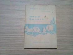 DELTA DUNARII -Intinerarii Turistice Studentesti - V. Teleguta -1967, 48p. harta