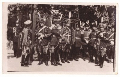 4845 - BOTOSANI, Army, officers, Romania - old postcard, real PHOTO - unused foto