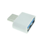 Cumpara ieftin Adaptor transfer date USB 3.0 la USB Type-C - Gri