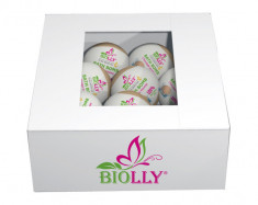 Set bombe de baie, BIOLLY, BATH BOMB CHOCOLATE PUDDING, 12*100 g, 1200 g foto