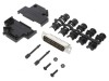 Conector D-Sub 25-Pini Tată Drept cu Terminal Șurub pe Cablu