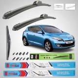 Cumpara ieftin Ștergătoare Renault Megane III Hatchback Facelift (2012&ndash;2014) TeamCar&reg; &ndash; Set Complet