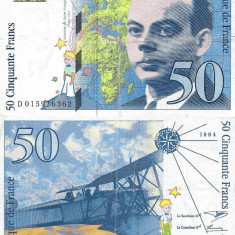 1994, 50 francs (P-157Aa) - Franța!
