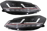 Faruri LEDriving Osram Full LED compatibil cu VW Golf 7.5 VII Facelift (2017-2020) GTI pentru halogen cu Semnal Dinamic LEDHL109-GTI