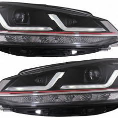 Faruri LEDriving Osram Full LED compatibil cu VW Golf 7.5 VII Facelift (2017-2020) GTI pentru halogen cu Semnal Dinamic LEDHL109-GTI