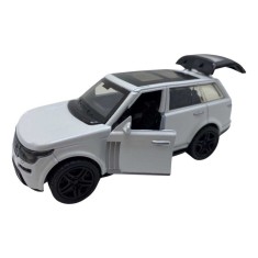 Macheta metal replica Range Rover alb deschide usi, resort