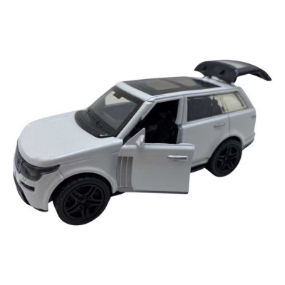 Macheta metal replica Range Rover alb deschide usi, resort foto