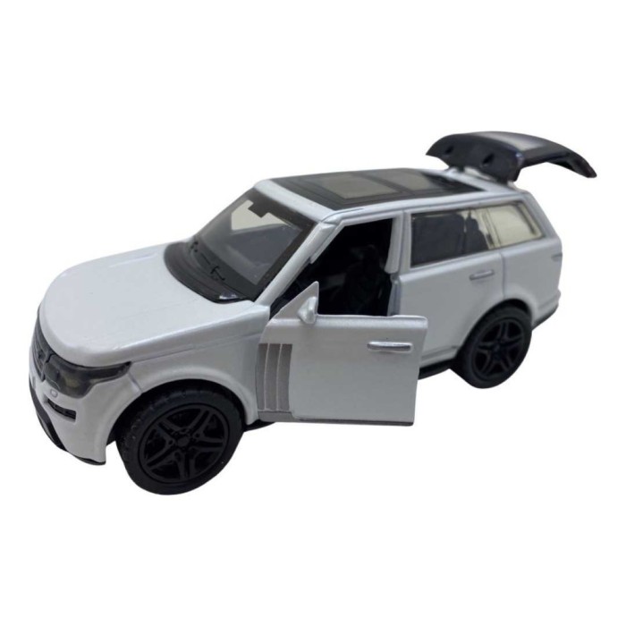 Macheta metal replica Range Rover alb deschide usi, resort