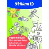 CARTE DE COLORAT `MY DAILY ADVENTURE`, FORMAT A4 64 PAG