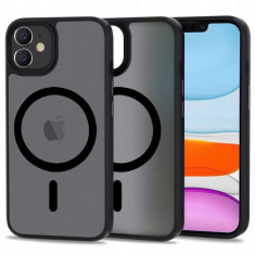 Husa Tech-Protect Magmat MagSafe pentru Apple iPhone 11 Negru Mat