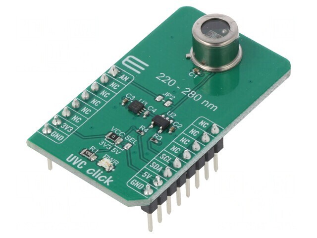 UVC Click Board cu Diodă Analogică și I2C GUVC-T21GH