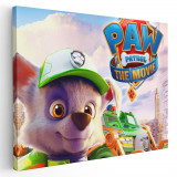 Tablou afis Paw Patrol patrula catelusilor desene animate 2230 Tablou canvas pe panza CU RAMA 80x120 cm