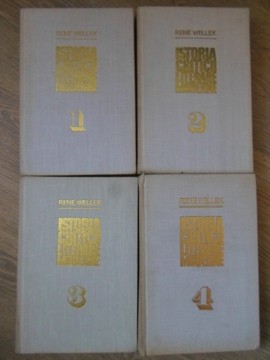 ISTORIA CRITICII LITERARE MODERNE VOL.1-4-RENE WELLEK-223283 foto