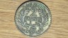 R10 Tunisia protectorat francez -moneda de colectie- 2 franci francs 1921 -frumoasa!, Africa