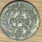 R10 Tunisia protectorat francez -moneda de colectie- 2 franci francs 1921 -frumoasa!