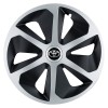 Set 4 capace roti Roco Gri-Negru R17 pentru gama auto Toyota, Autohelix MSA