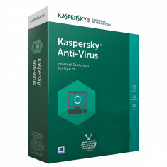 Antivirus Kaspersky Anti-Virus European Edition 1 an 1 utilizator Reinnoire Box foto
