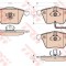 Set placute frana,frana disc VW PASSAT (3C2) (2005 - 2010) TRW GDB1616
