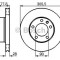 Disc frana RENAULT MASTER II bus (JD) (1998 - 2010) BOSCH 0 986 479 001