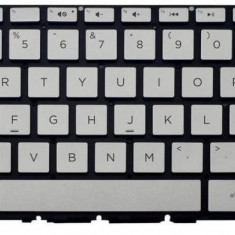 Tastatura Laptop, HP, 240 G6, 245 G6, 246 G6, TPN-W125, TPN-Q186, TPN-Q189, TPN-C131, argintie, layout US