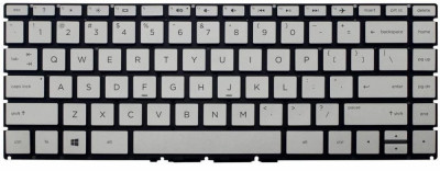 Tastatura Laptop, HP, 240 G6, 245 G6, 246 G6, TPN-W125, TPN-Q186, TPN-Q189, TPN-C131, argintie, layout US foto